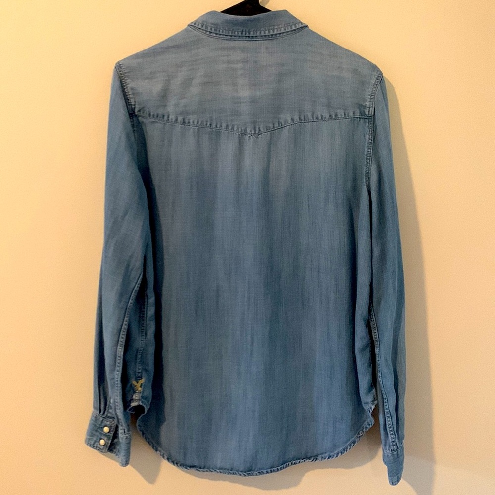 Denim Button Down - Picture 4 of 4